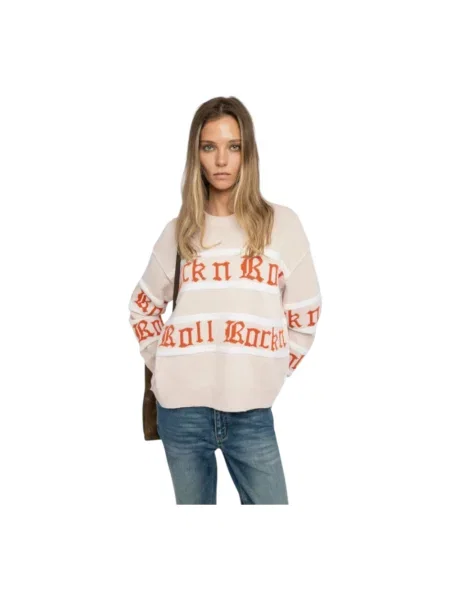 Sweter Zadig & Voltaire wełniany różowy