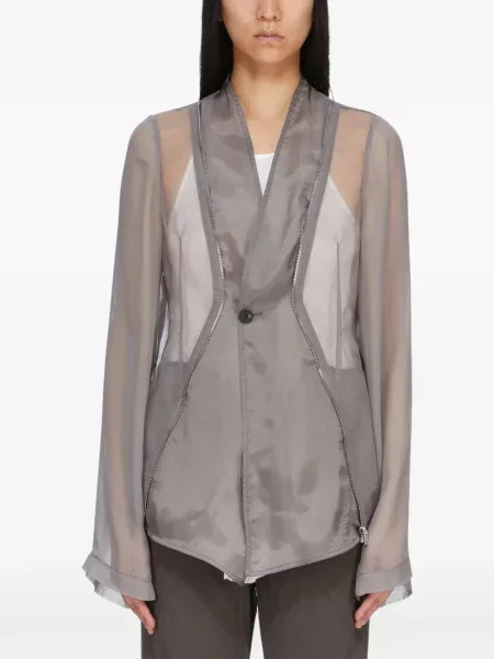 Bunda Rick Owens sivá