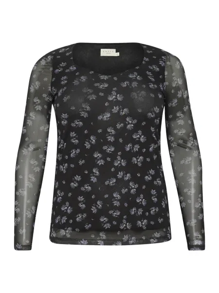 KAFFE CURVE Halenka KC Autumna / zelená šedá