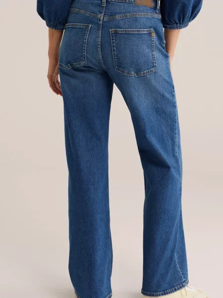 WE Fashion Džínsy denim modrá