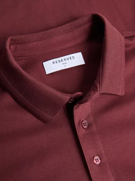 Поло Reserved красное