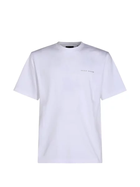 Tricou Daily Paper cu imagine alb