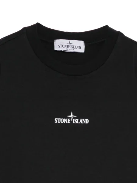 Koszulka dziecięca Stone Island czarna