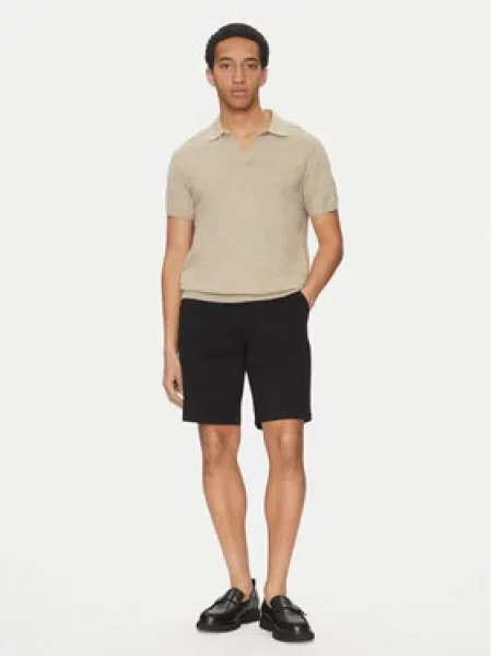 Calvin Klein Jeans Šortky z materiálu černá