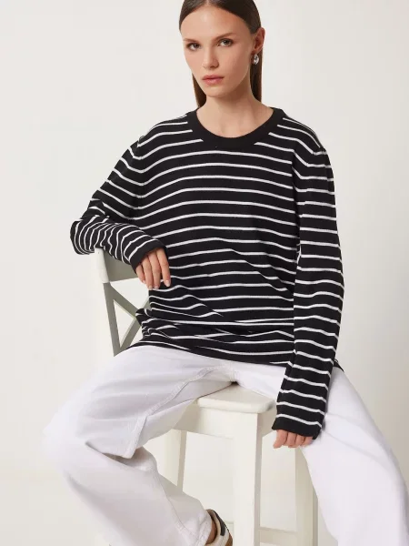 Pulover Happiness İstanbul alb