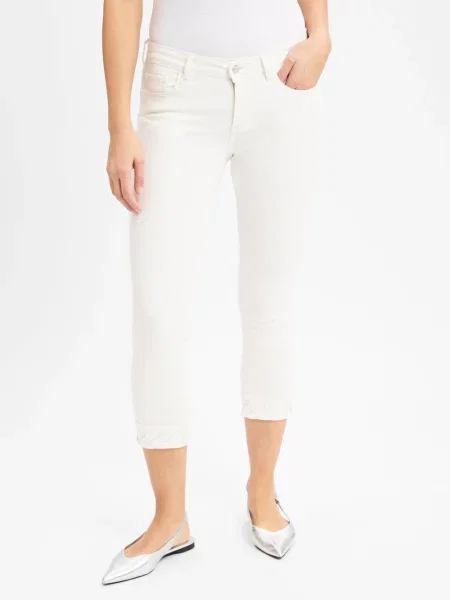 Skinny jeansy skinny Liu Jo casual białe