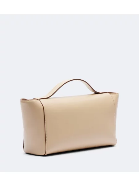 Top Savette din piele bej