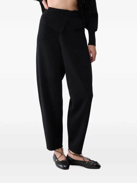 Pantaloni Liu Jo tricotate negru