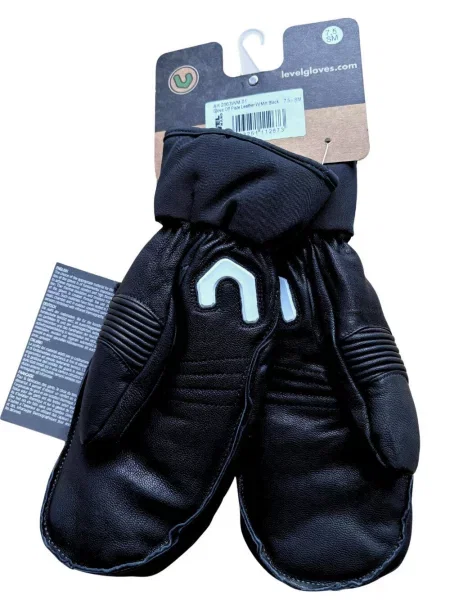 Rękawice narciarskie Level Off Piste Leather czarne