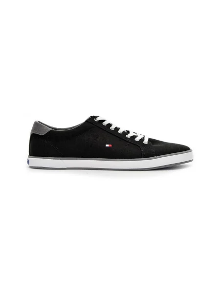 TOMMY HILFIGER Rövid szárú sportcipők Harlow / fehér fekete