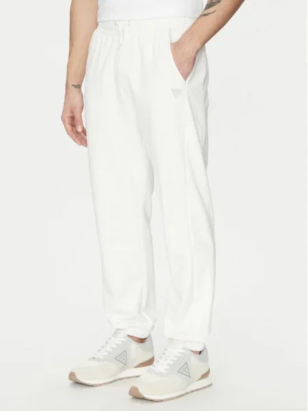 Guess Pantaloni trening alb