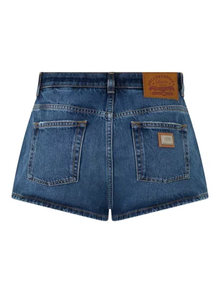 Szorty jeansowe Dolce And Gabbana niebieskie