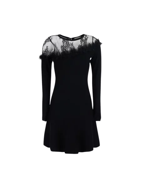 Sukienka Blumarine wełniana czarna