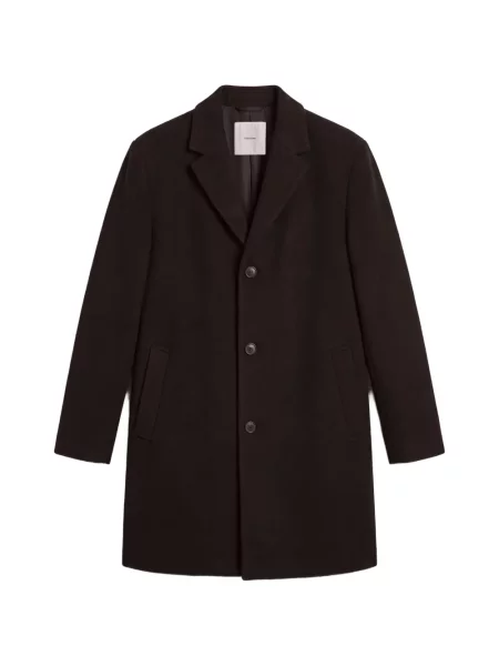 Palton Calvin Klein cu rever negru
