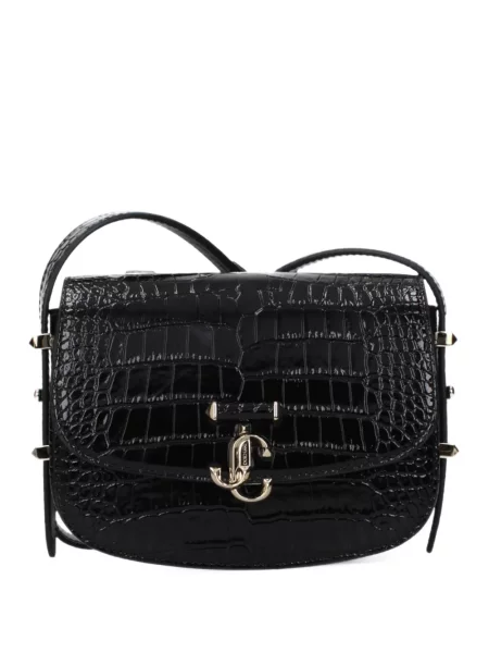 Geanta crossbody Jimmy Choo din piele negru