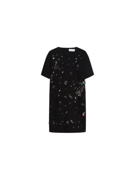 Mała mały sukienka mini Sportmax czarna