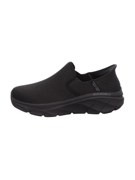 Sneakersy Skechers wsuwane czarne