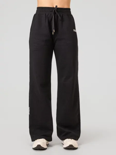 Neverover Pantaloni sport Novo' negru