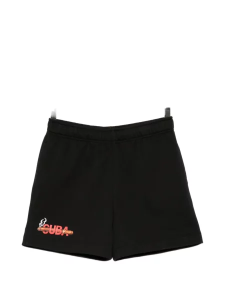 Pantaloni scurți Melt cu imagine negru