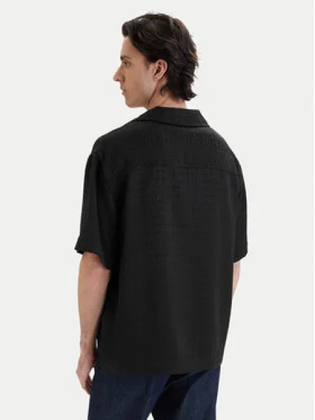 HUGO Ing Espino Oversize fekete