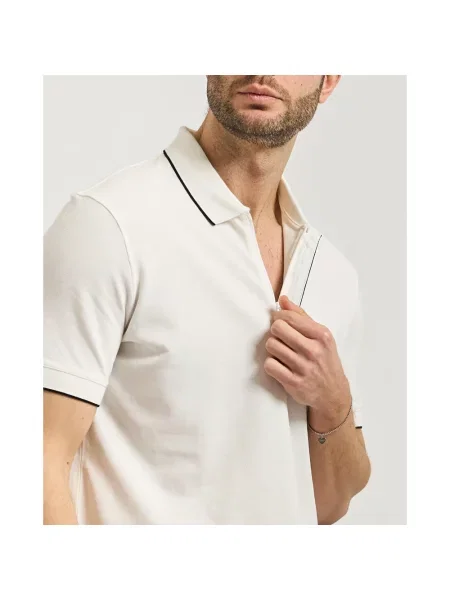 Koszulka polo Armani Exchange biała