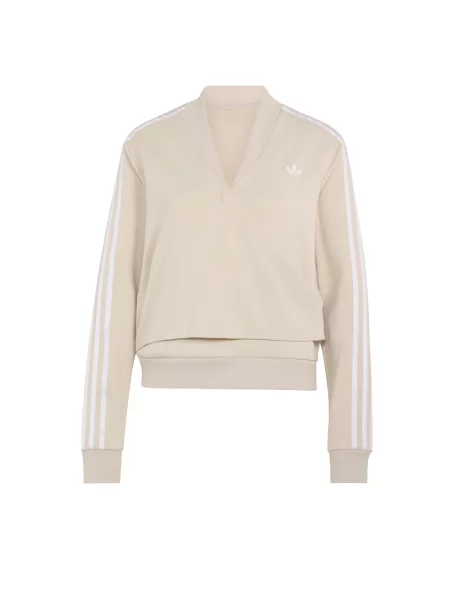ADIDAS ORIGINALS Ζακέτα φούτερ Adiluna Season 2 Superstar μπεζ λευκό