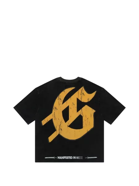 Tricou Godspeed cu imagine negru