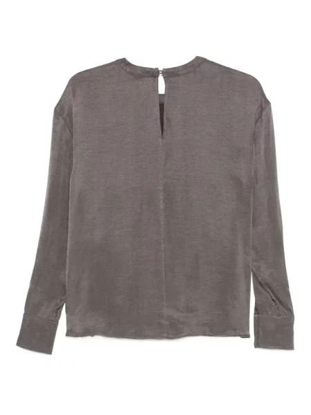 Top Officine Générale lung gri