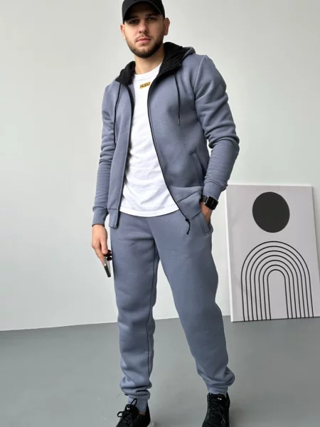 Костюмный костюм Umon серый