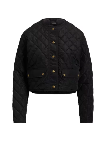 Matlasat geacă Lauren Ralph Lauren negru