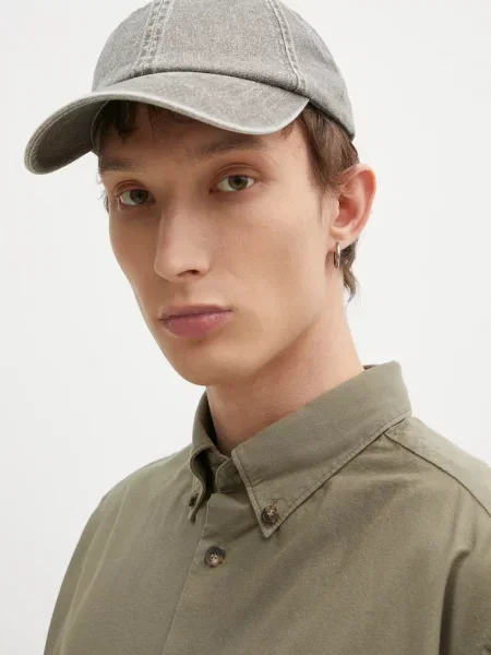 Бейсболка Samsoe Samsoe SAMSOE однотонна зелений