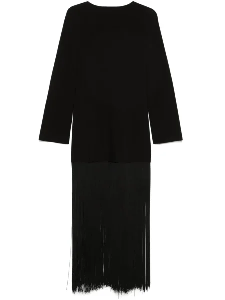 Rochie maxi Khaite de costum negru