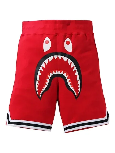 Pantaloni scurți A Bathing Ape® roșu