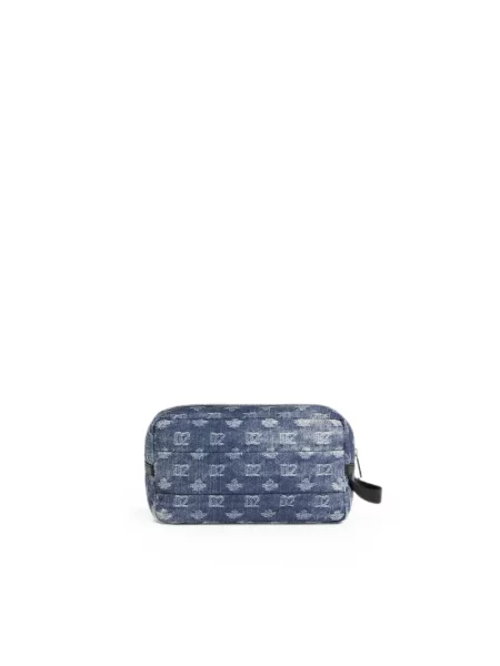 Pungă cosmetică Dsquared2 albastru