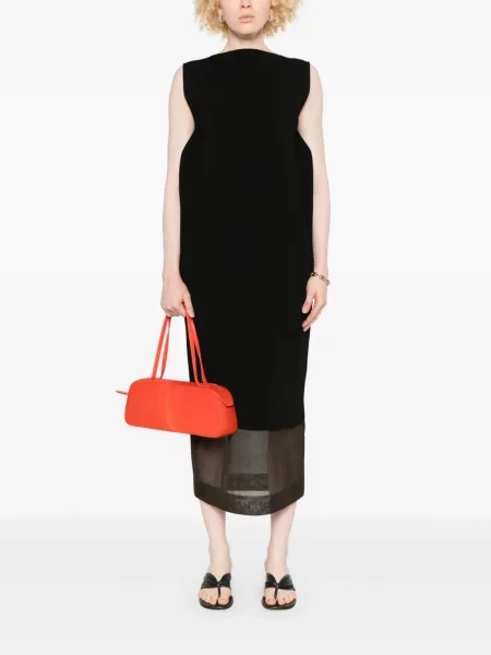 Rochie midi Khaite până la genunchi de costum negru
