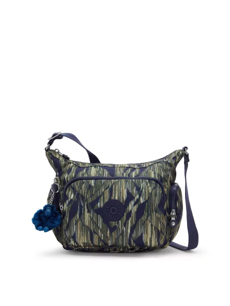 KIPLING Geantă de umăr Gabb S / bleumarin / verde bej