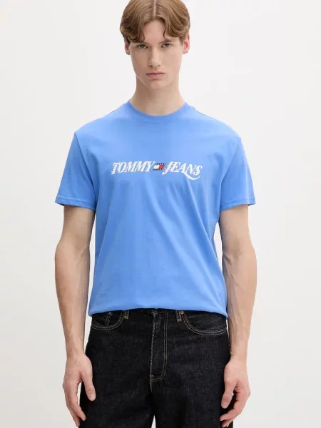 Tommy Jeans tričko modré