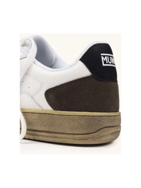 Sneakersy Munich skórzane białe