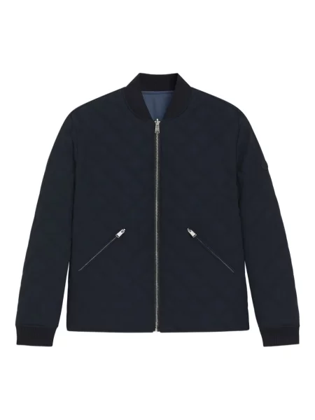 Jachetă matlasată Boss albastru