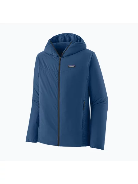 Geacă hibrid pentru bărbați Patagonia Nano-Air Light Hybrid Hoody smolder blue albastru