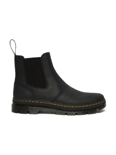 Боти челси Dr. Martens Embury с равна подметка черно