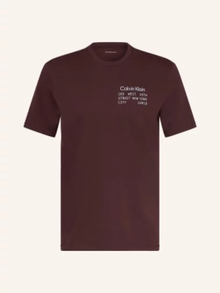 Calvin Klein Jeans Tričko hnědá