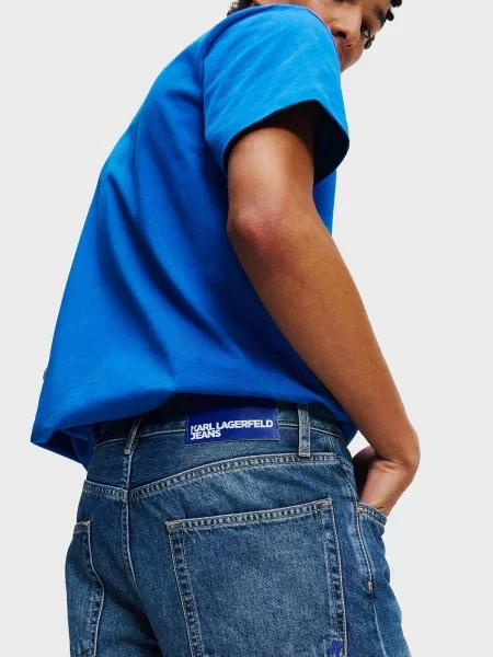 Джинсові шорти Karl Lagerfeld Jeans синій