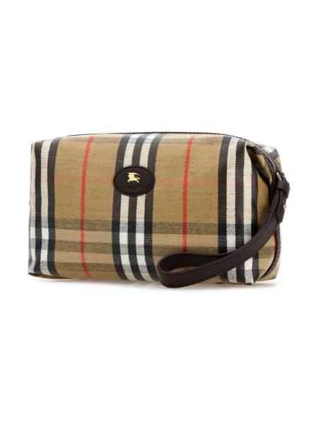 Torba Burberry z logo beżowa