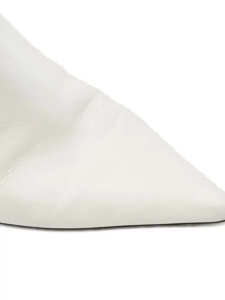Cizme scurte Proenza Schouler cu dungi alb