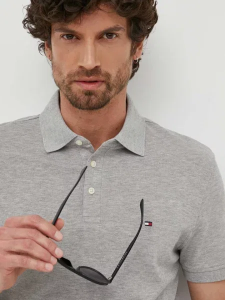 Tommy Hilfiger polo szara