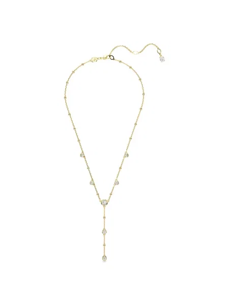 Naszyjnik Swarovski biznesowy żółty