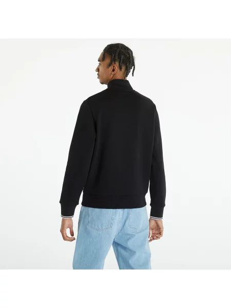 Fred Perry bluza nierozpinana Mężczyźni jednolity S czarny