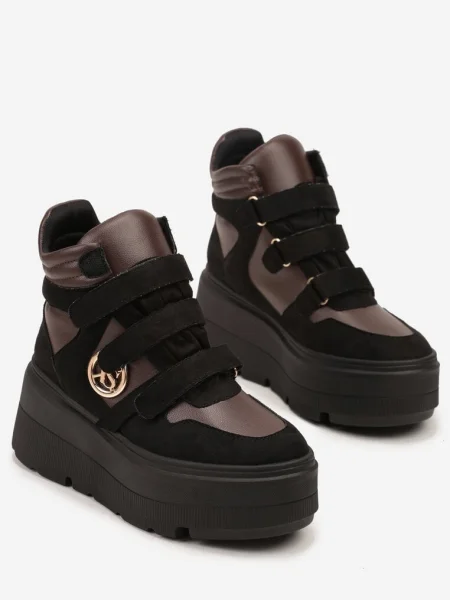 Botine Gelira cu maro negru