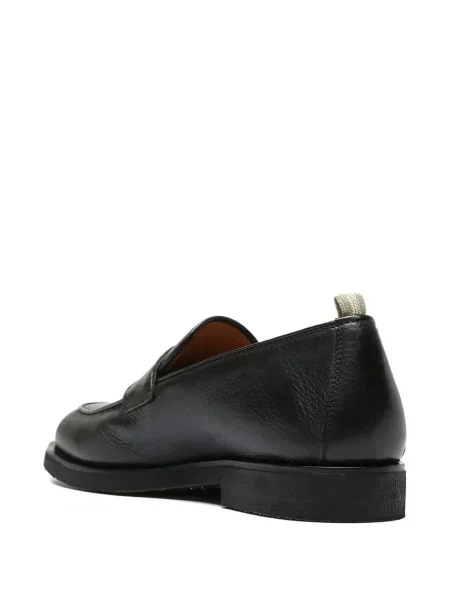Pantofi loafer Officine Creative din piele negru